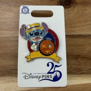 Disney 25th Anniversary Stitch Pin